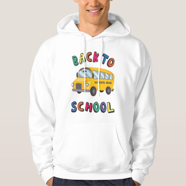 Veste À Capuche Retour à l'école (Devant)