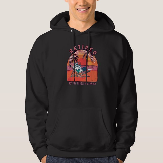 Veste À Capuche Retraité de la propriété intellectuelle Paralegal  (Devant)