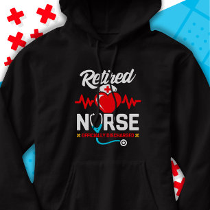 Veste À Capuche Retraite des infirmières à la retraite