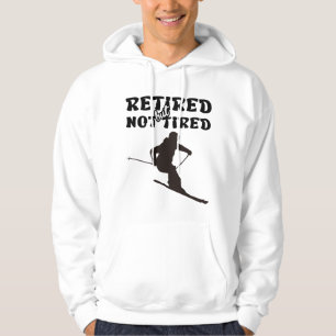 Veste À Capuche Retraité mais pas fatigué retraite ski sports de p