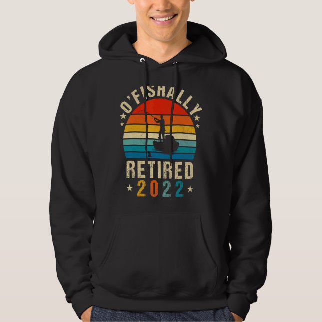 Veste À Capuche Retraité Ofish 2022 Pêche Retro Retraite Da (Devant)