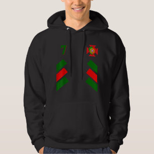 Veste À Capuche Retro 7 Portugal Football Portugal Soccer Portug