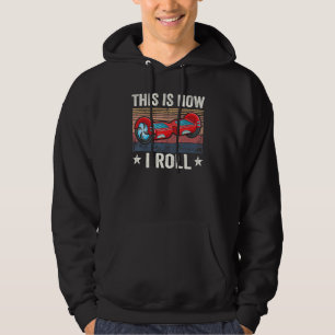 Veste À Capuche Rétro C'est comme ça que je roule Skateur Auto-Équ