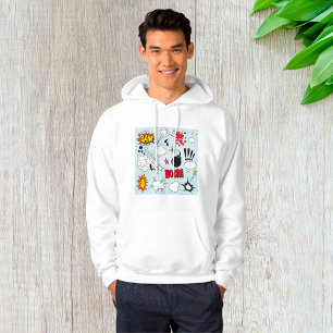 Veste À Capuche Retro Comic Explosion Pop Art