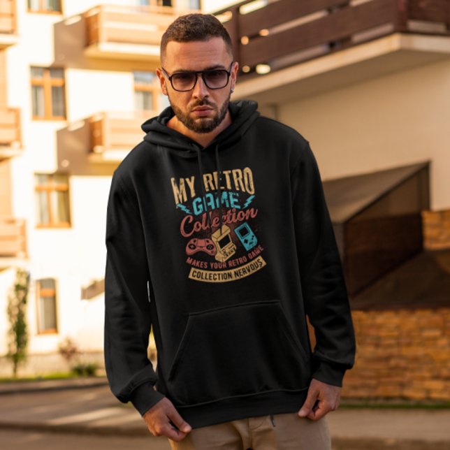Veste À Capuche Retro Game Collection Flex - Jeu vidéo (Créateur téléchargé)