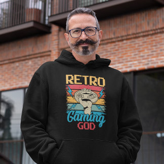 Veste À Capuche Retro Gaming God - Jeu vidéo