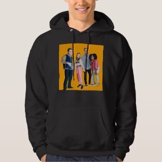 Veste À Capuche Retro Henry Danger Crew Dessin numérique couleur B