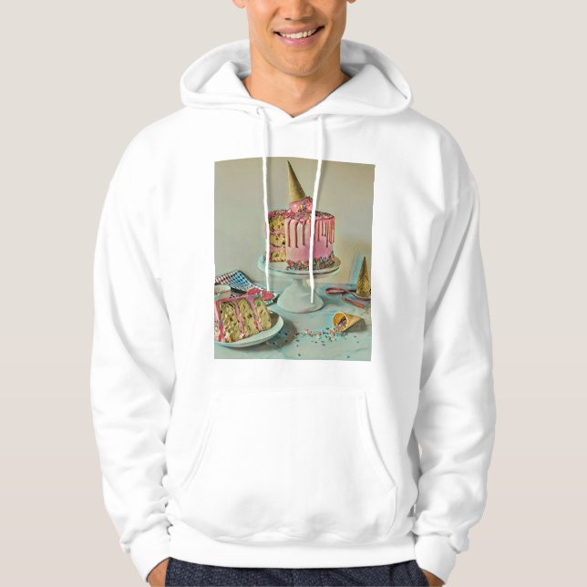 Veste À Capuche Retro ice cream popsicle (Devant)