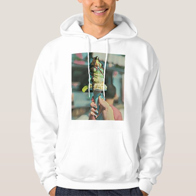 Veste À Capuche Retro ice cream popsicle (Devant)