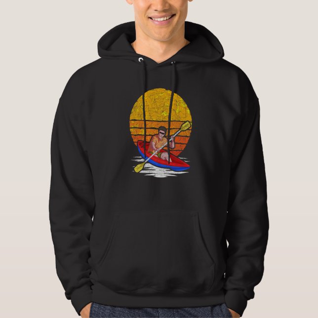Veste À Capuche Retro Kayak (Devant)