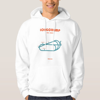 Veste À Capuche Retro Minimalist Longchamp Racecourse Line Art Pri