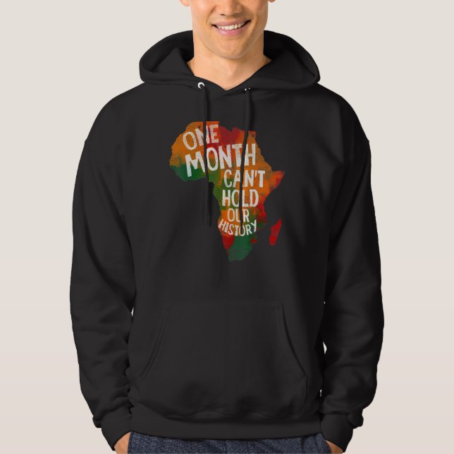 Veste À Capuche Retro Un Mois Ne Peut Pas Tenir Notre Histoire Bla (Devant)