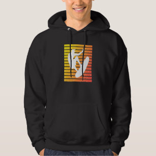 Veste À Capuche Retro Vintage Sunset Surfeur Surfeur Surfant En Pe