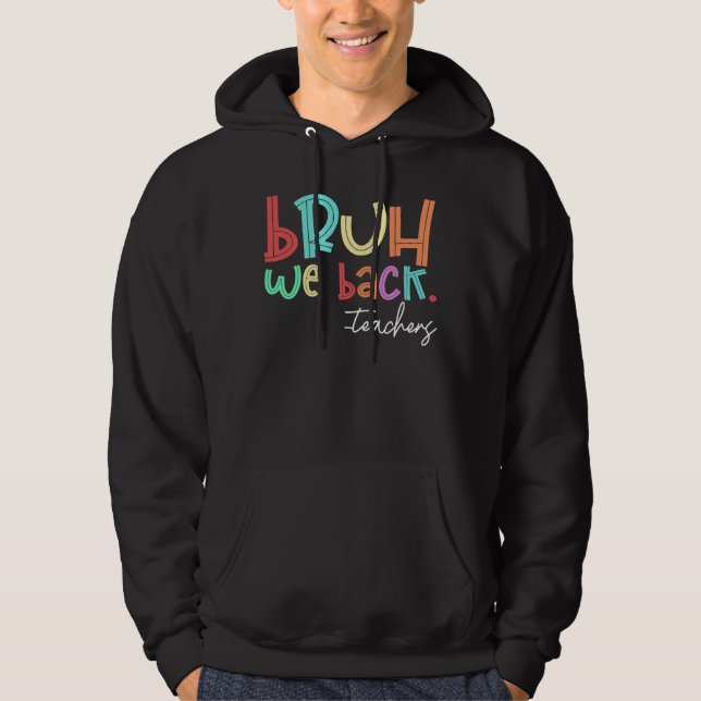 Veste À Capuche reumh on est de retour les profs (Devant)