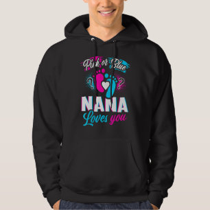 Veste À Capuche Révéler Le Genre Rose Ou Bleu Nana Vous Aime Baby