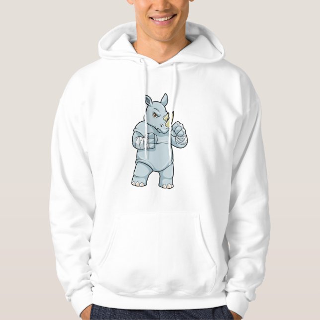 Veste À Capuche Rhino en boîte à Boxer (Devant)