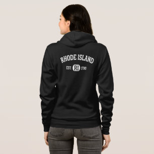Veste À Capuche Rhode Island Rétro Vintage Rhode Island