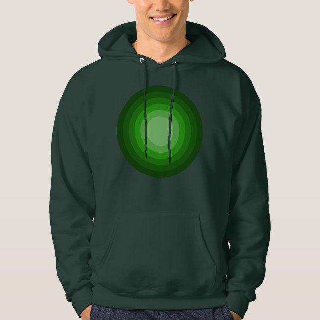 Veste À Capuche Rholmn (Coloré en vert) (Devant)