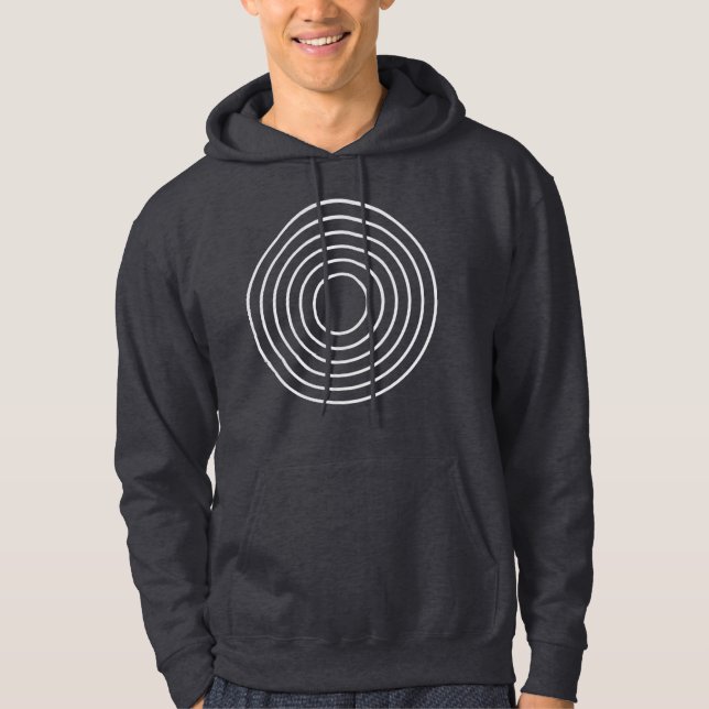 Veste À Capuche Rholmn (Gris Contour) (Devant)