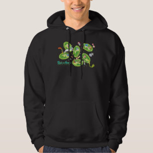 Veste À Capuche RICK ET MORTY™   Motif de portails en panne