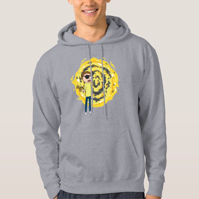 Veste À Capuche RICK ET MORTY™ | Portail Evil Morty (Devant)