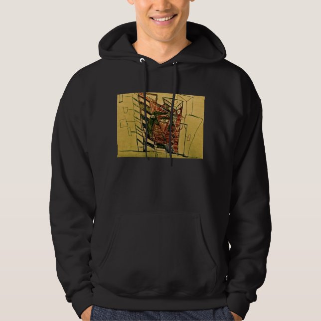 VESTE À CAPUCHE RIFF DE LA VILLE ROUGE (Devant)