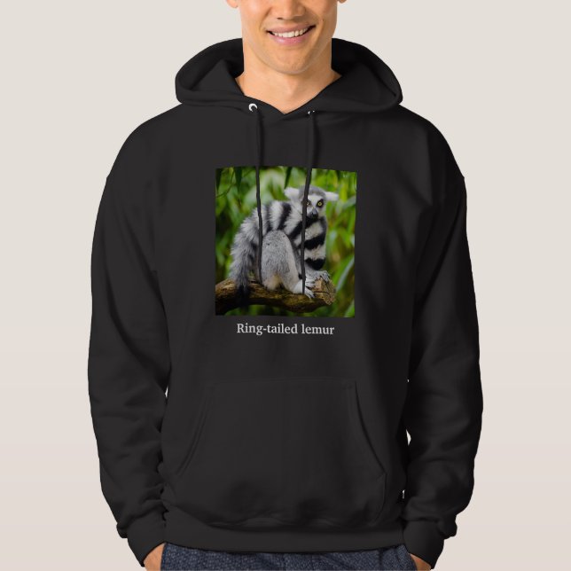 Veste À Capuche Ring-tailed lemur (Devant)