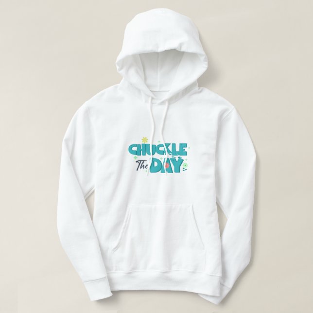 Veste À Capuche Rire de la journée (Design devant)
