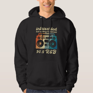 Veste À Capuche RnB des années 90 introverti mais prêt à discuter
