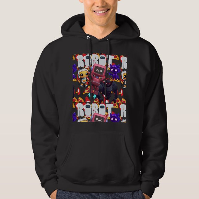 VESTE À CAPUCHE ROBOT (Devant)