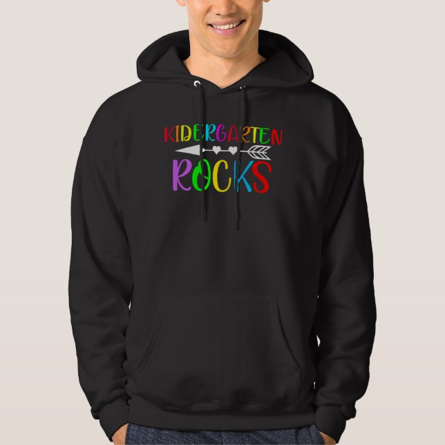 Veste À Capuche rochers de jardin d'enfants (Devant)