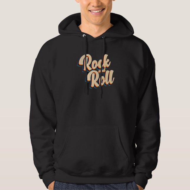 Veste À Capuche Rock'n'roll Rétro  2 (Devant)
