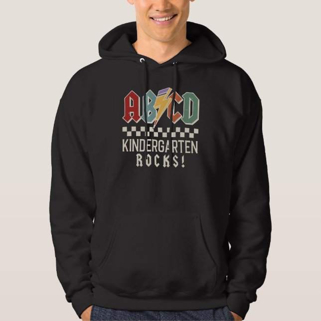 Veste À Capuche Rocks de jardin d'enfants ! (Devant)