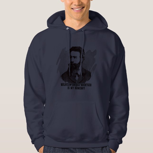 Veste À Capuche Roentgen est ma maison (Devant)