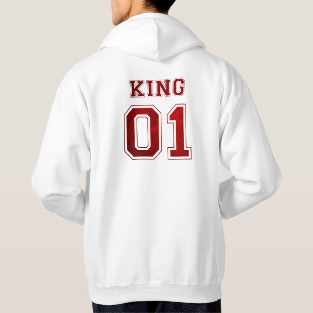 Veste À Capuche Roi et reine 01 (Dos)