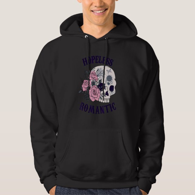 Veste À Capuche Romantique désespéré d'Halloween (Devant)