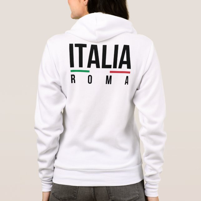Veste À Capuche Rome Italie (Dos)
