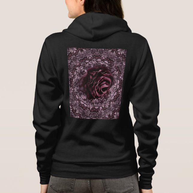 Veste À Capuche Rosace Mandala  (Dos)