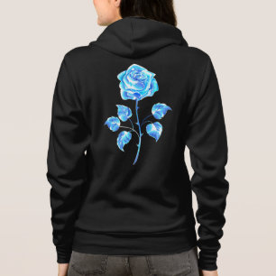 Veste À Capuche Rose bleu brûlant