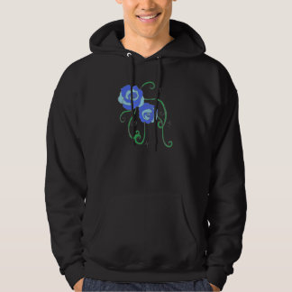 Veste À Capuche Roses bleus