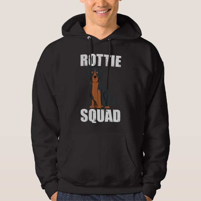 Veste À Capuche Rottie Squad Rottweiler (Devant)
