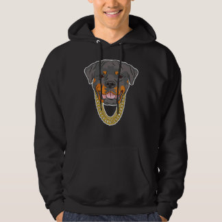 Veste À Capuche Rottweiler Avec Chaînes Or Sticker Téléphone Case