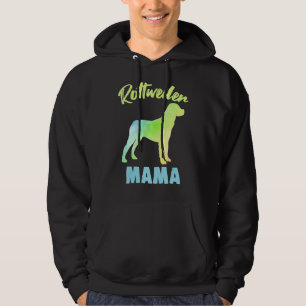 Veste À Capuche Rottweiler Mama Chien Propriétaire Rottie Maman An