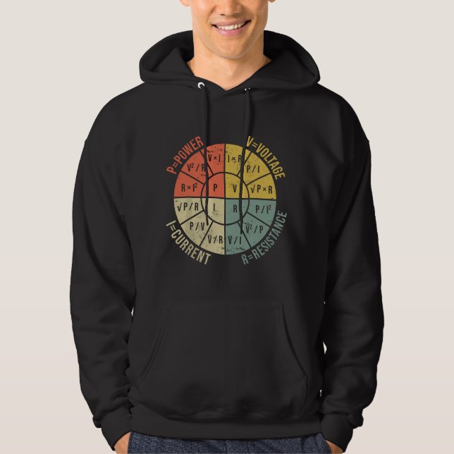 Veste À Capuche Roue de formule Électrotechnique Électricité O (Devant)