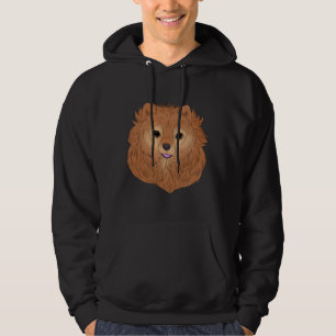 Veste À Capuche Rouge de Poméranie