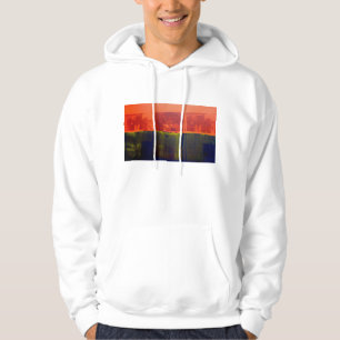 Veste À Capuche Rouge et bleu