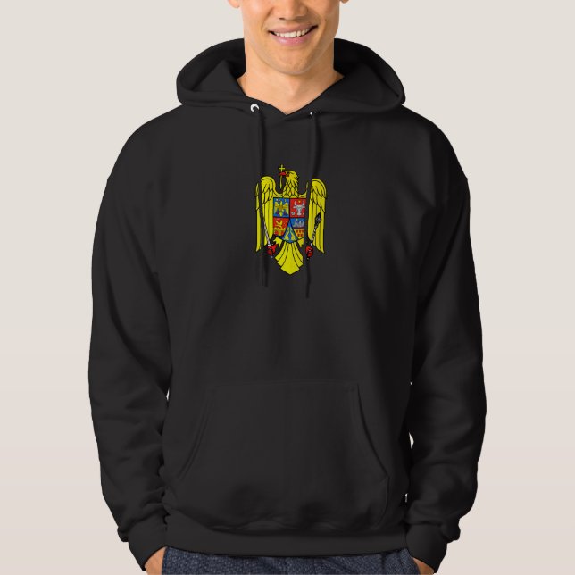 Veste À Capuche Roumanie Aigle roumain (Devant)