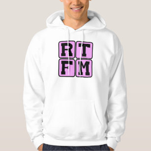 Veste À Capuche RTFM Lire Le #$%%^ Manuel Acronyme d'Argot Interne