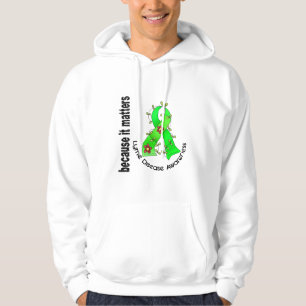 Veste À Capuche Ruban 3 de fleur de la MALADIE de LYME