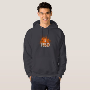 Veste À Capuche Ruban de peinture de jet de RSD